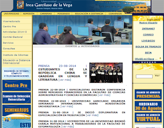 Ingresantes examen UIGV 2014 Inca Garcilaso, sábado 30 y domingo 31 de Agosto